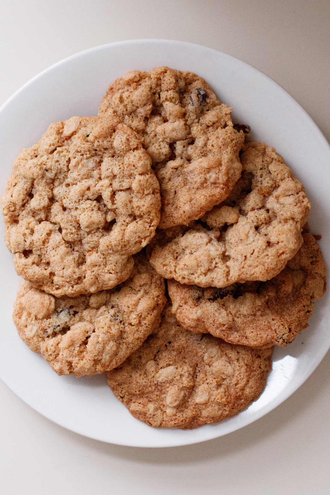 The Best Gluten & Dairy-Free Oatmeal Raisin Cookies